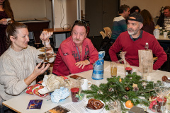 Gemeinsame Weihnachtsfeier der QMs im FF 2022 im Klubhaus Spandau (Foto: www.salecker.info)