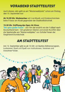 12. Stadtteilfest in Falkenhagener Feld