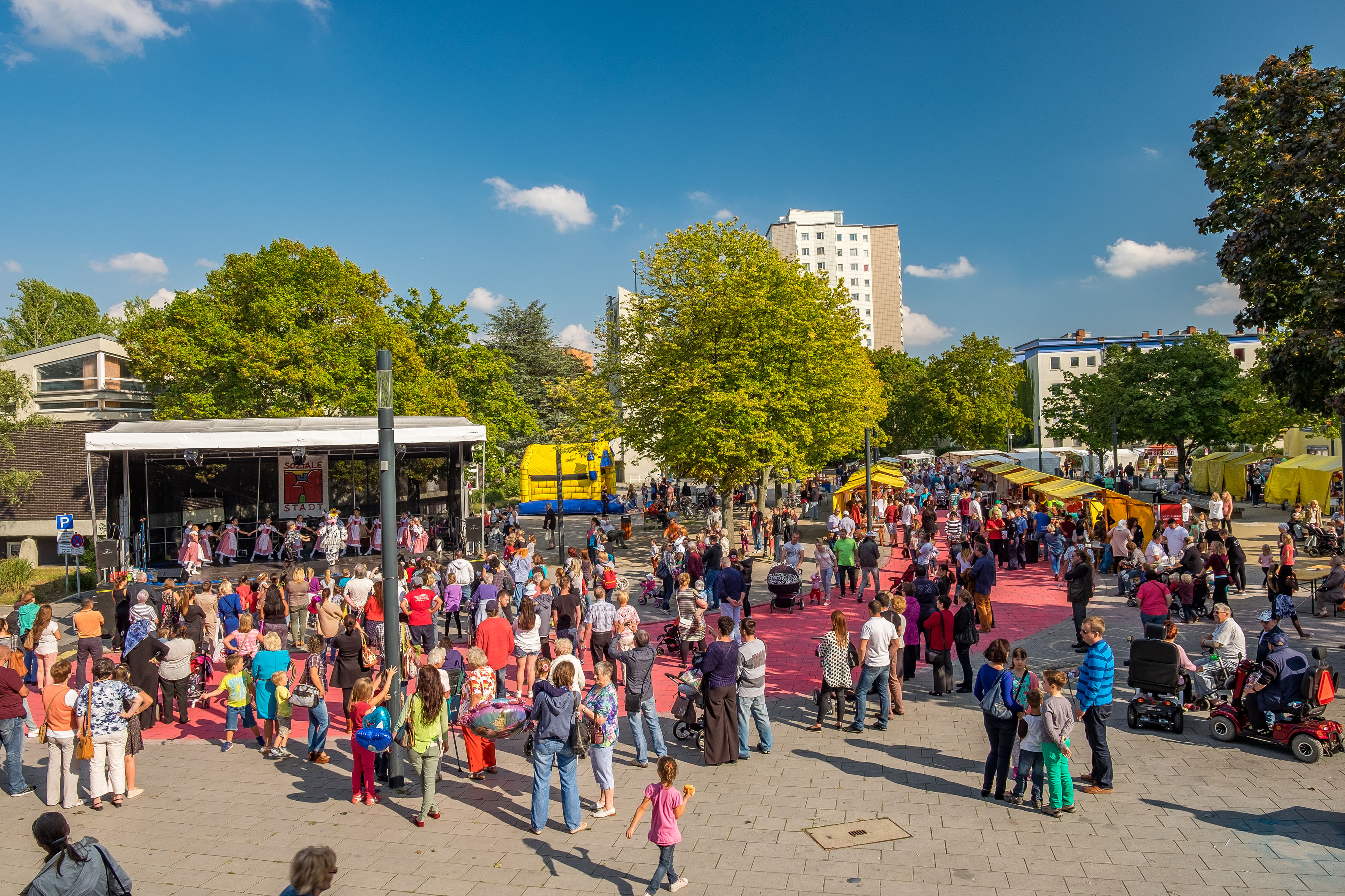 Stadtteilfest im Falkenhagener Feld