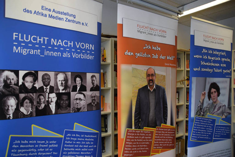 Flucht nach vorn – Migrantinnen und Migranten als Vorbilder (Foto: www.amz-berlin.de)