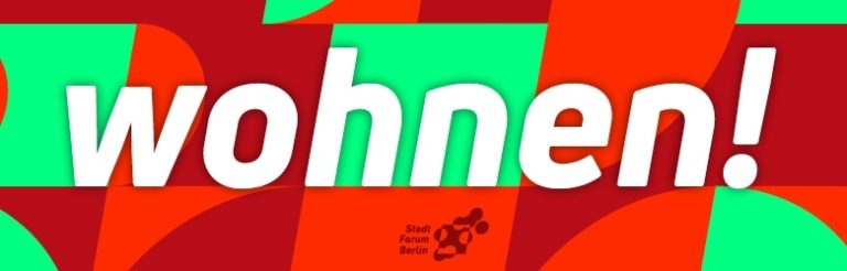 Stadtforum Berlin – Wohnen! am 20. November 2017 Grafik: Tom Unverzagt, Leipzig