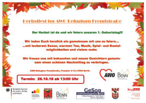 Herbstfest im AWO-Refugium Freudstraße