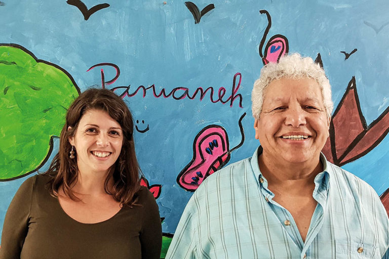 BENN-Team: Julia Düe und Amar Gourri (Foto: K. H. Fricke)