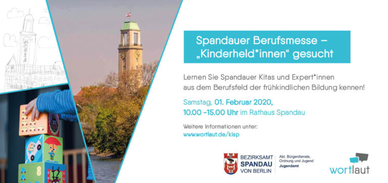 Spandauer Berufsmesse - "Kinderheld*innen" gesucht