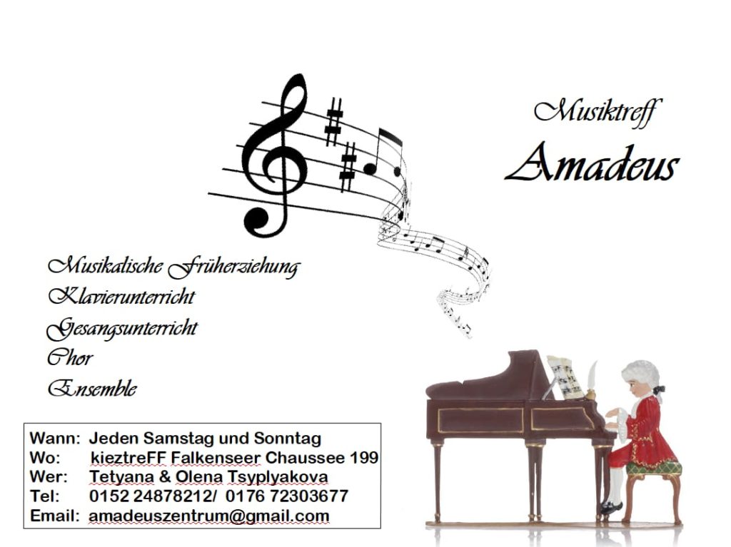 Musiktreff Amadeus im kieztreFF