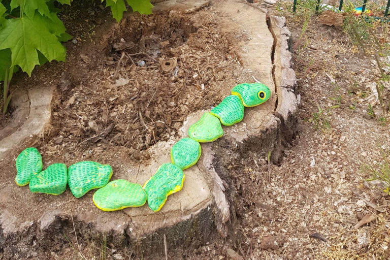Bunte Steine für das Falkenhagener Feld