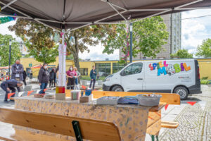 Spielmobil-Fest vom 28.5. auf dem Westerwaldplatz (Foto: www.salecker.info)