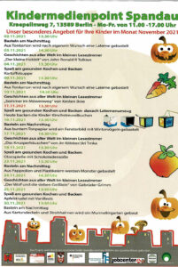 Kindermedienpoint Spandau - Herbstliches im November