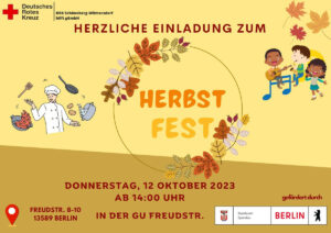 Herbstfest in der Gemeinschaftsunterkunft in der Freudstraße