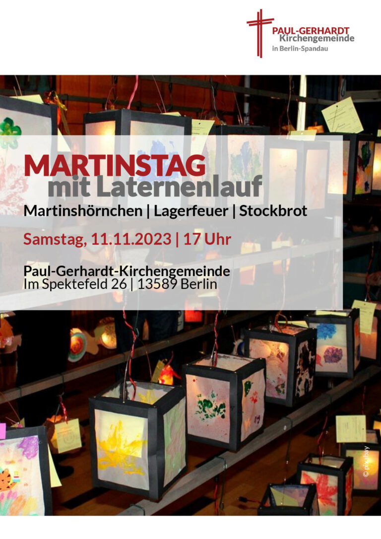 Martinstag mit Laternenlauf 11.11.