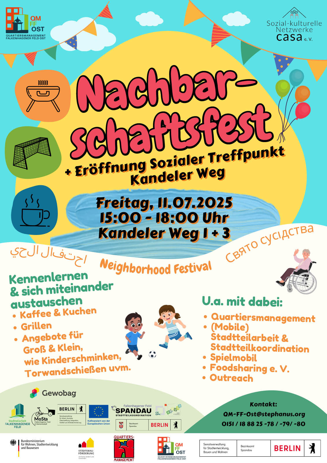 Nachbarschaftsfest im Kandeler Weg