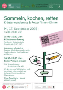 Sammeln, kochen, retten