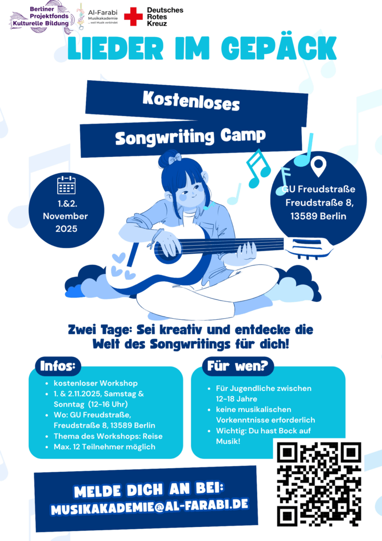 Lieder im Gepäck - kostenfreier Songwriting Workshop
