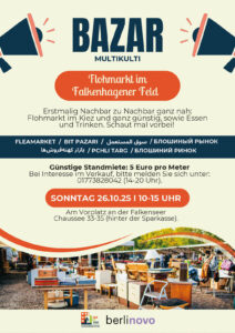 Flohmarkt im Falkenhagener Feld