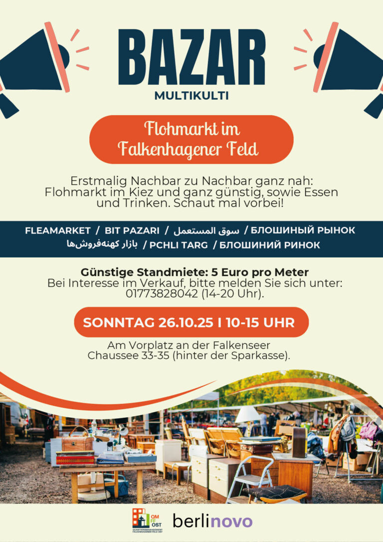 Flohmarkt im Falkenhagener Feld