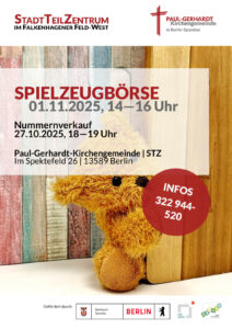 Spielzeugbörse am 1.11.2025 von 14.00 – 16.00 Uhr