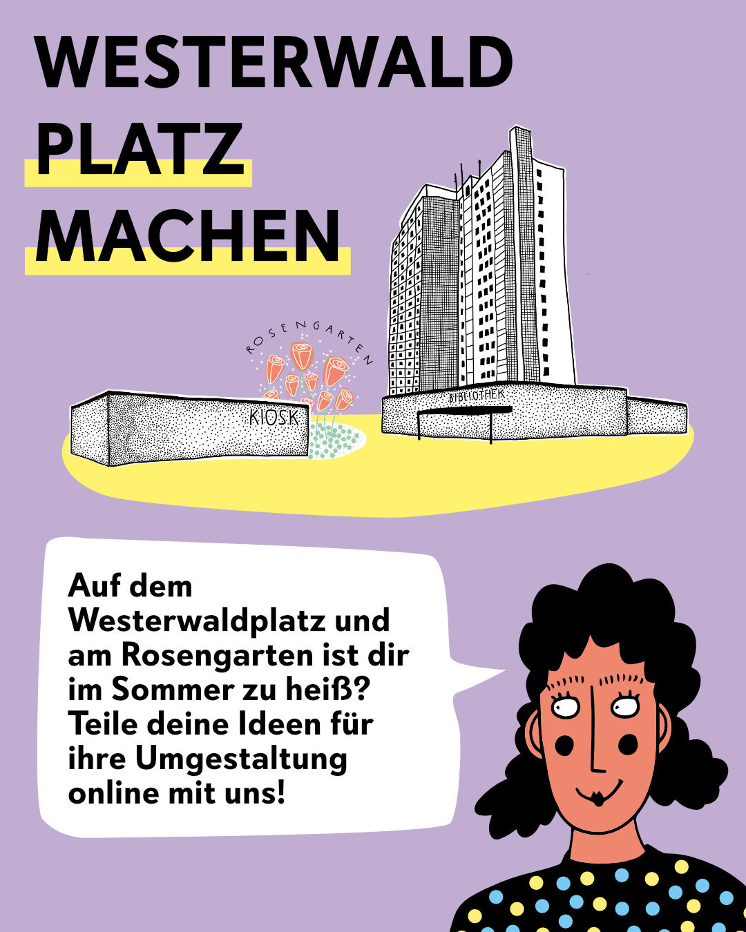 Online-Beteiligung „Klimaresilienter Umbau des Westerwaldplatzes und des Rosengartens“