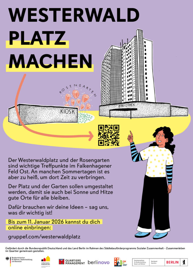 Online-Beteiligung „Klimaresilienter Umbau des Westerwaldplatzes und des Rosengartens“