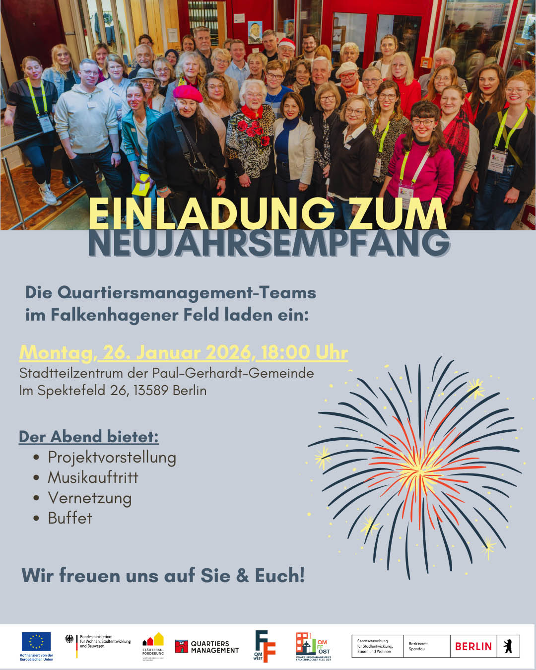 QM-Neujahresempfang am 26.1.2026