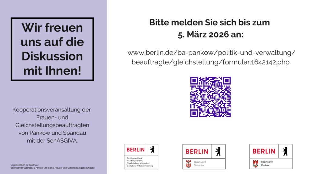 Equal Pay Day 2026: Einladung zur Diskussion
