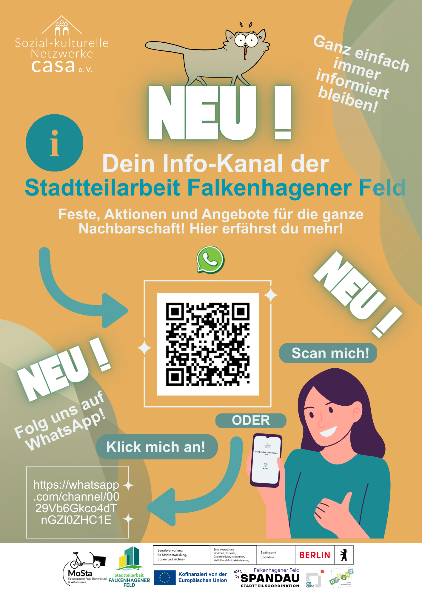 Info-Kanal der Stadtteilarbeit Falkenhagener Feld
