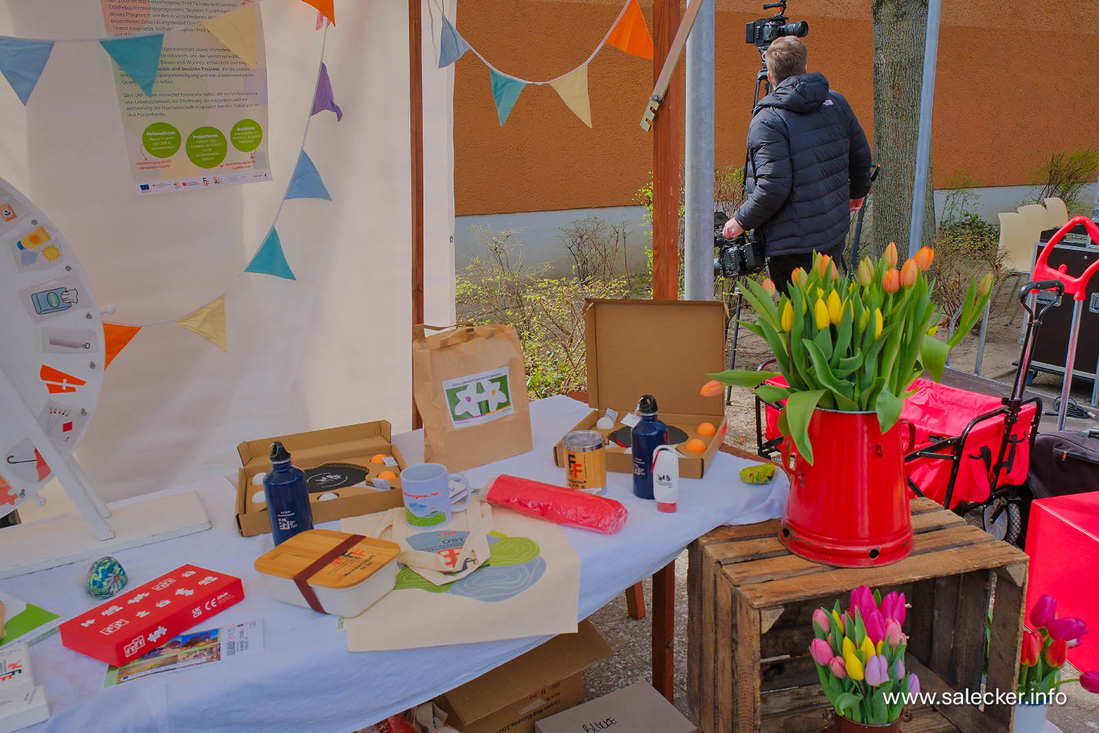 Temporäres Stadtteilzentrums (Foto: www.salecker.info)