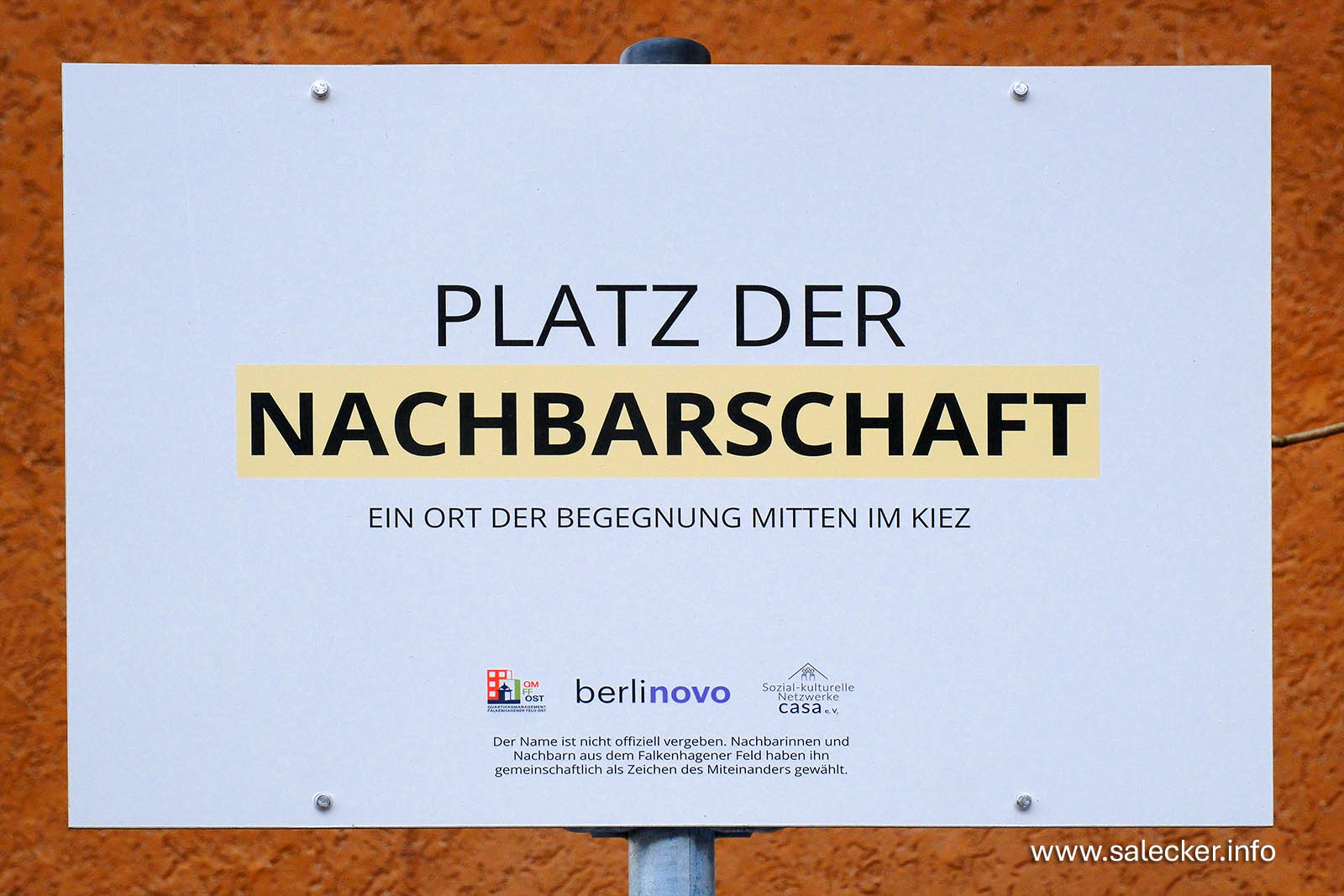 Temporäres Stadtteilzentrums (Foto: www.salecker.info)