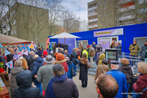 Temporäres Stadtteilzentrums (Foto: www.salecker.info)
