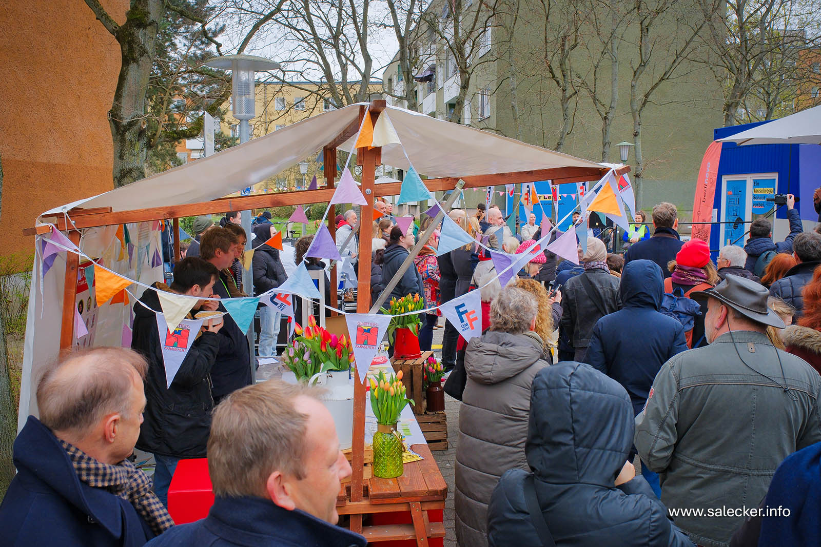 Temporäres Stadtteilzentrums (Foto: www.salecker.info)