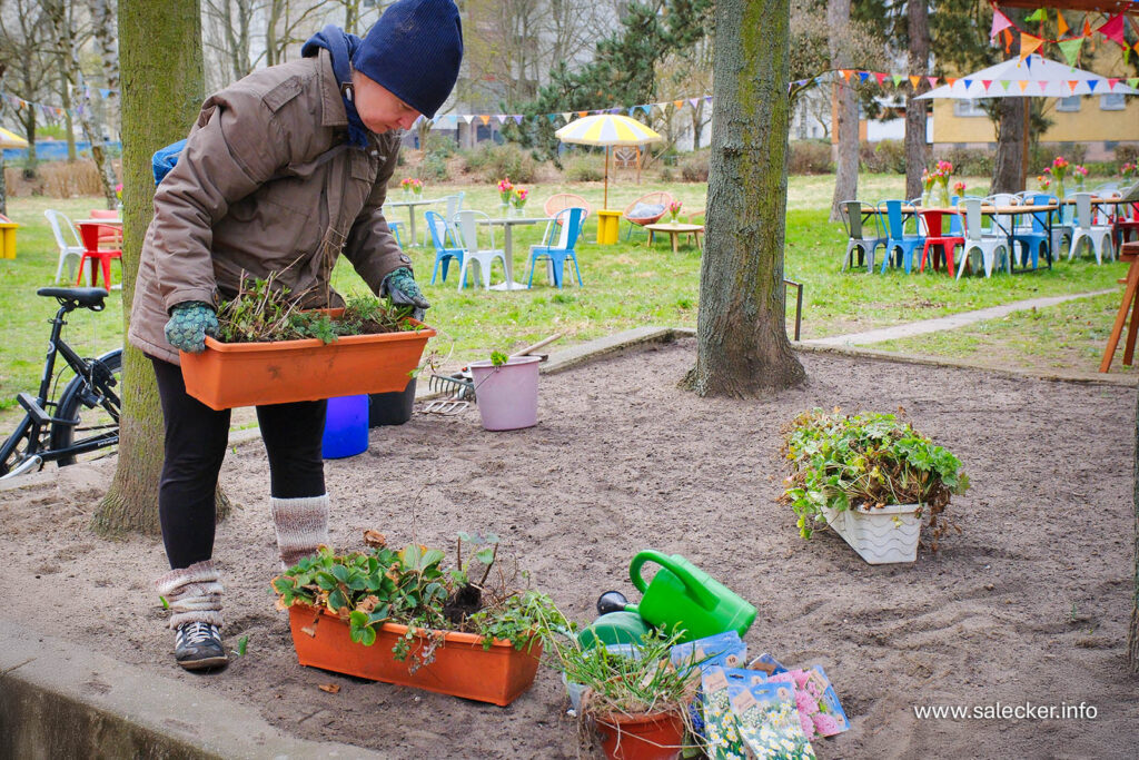 Temporäres Stadtteilzentrums (Foto: www.salecker.info)