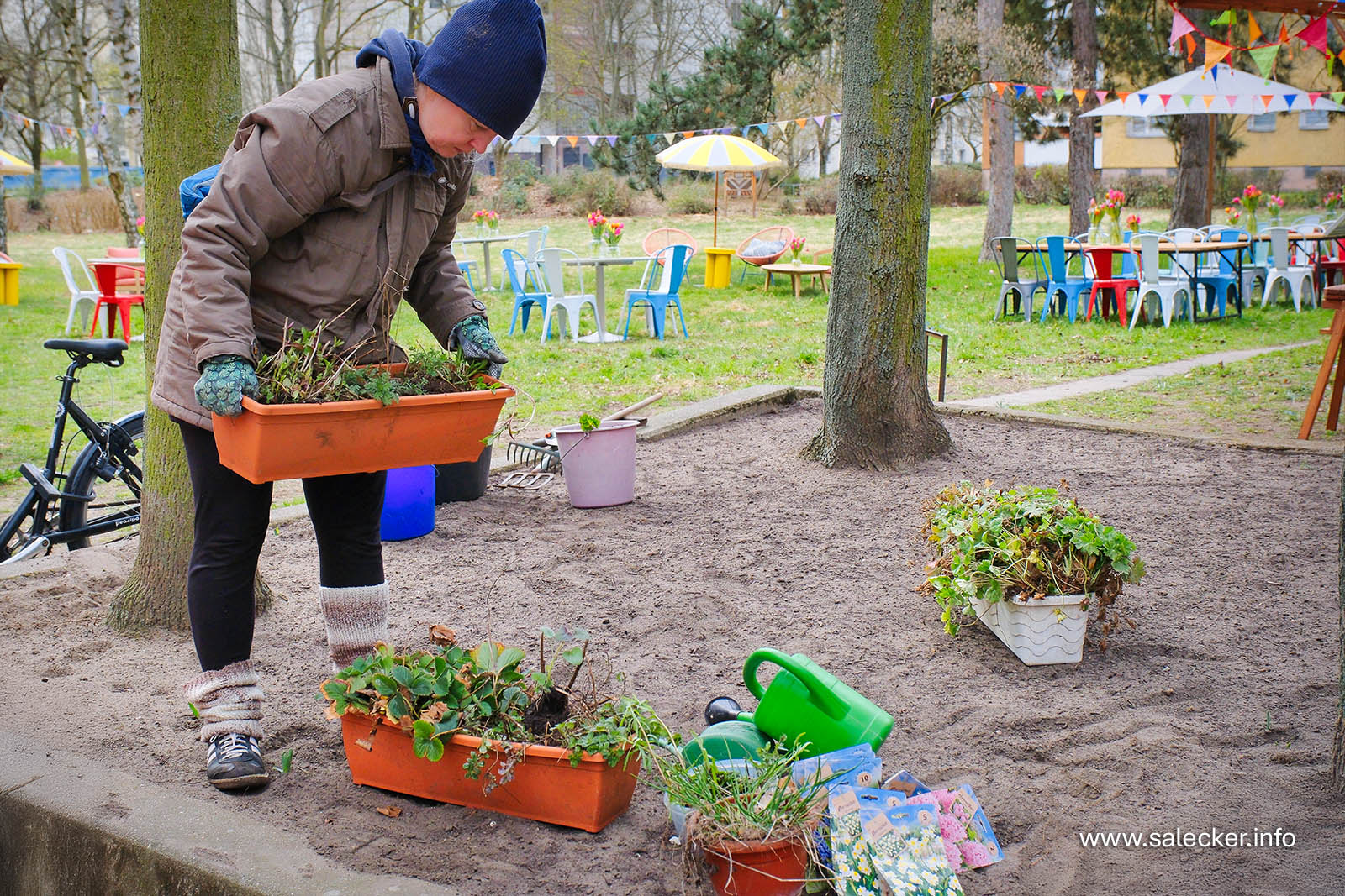 Temporäres Stadtteilzentrums (Foto: www.salecker.info)