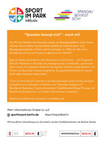„Sport im Park inklusiv“ 2026