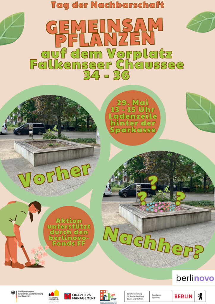 Gemeinsam Pflanzen zum „Tag der Nachbarschaft“
