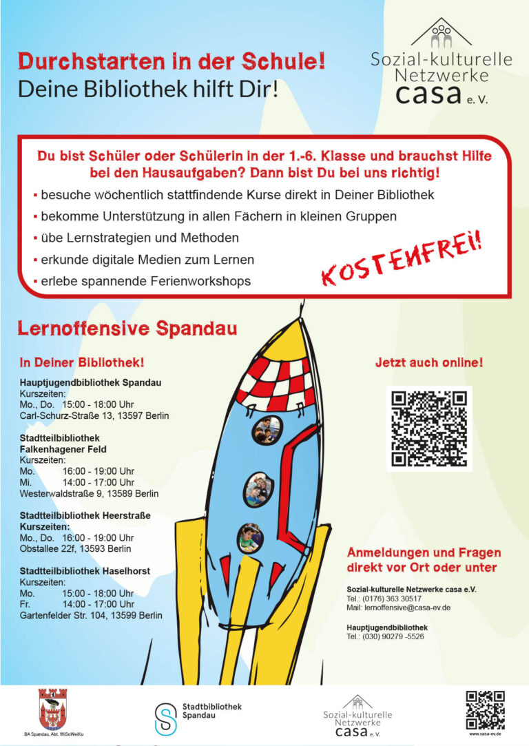 Lernoffensive in Spandau