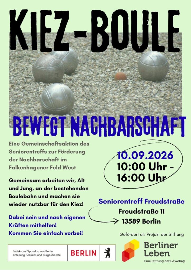 Kiez-Boule bewegt Nachbarschaft