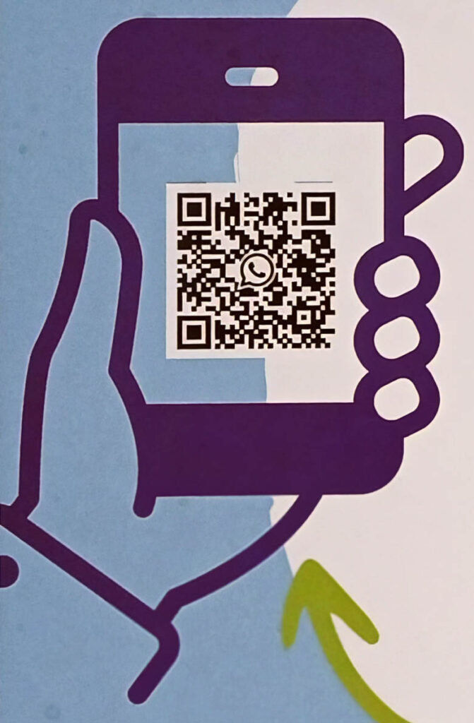 QR-Code WhatsApp-Kanal