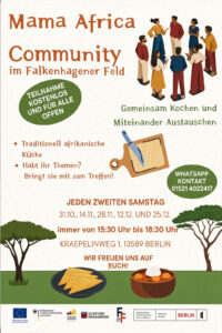 Gemeinsam afrikanisch kochen im Falkenhagener Feld